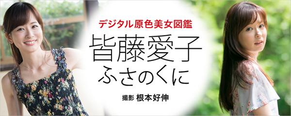 皆藤愛子 ふさのくに【デジタル原色美女図鑑】