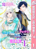 『【合本版】精霊魔法が使えない無能だと婚約破棄されたので、義妹の奴隷になるより追放を選びました【期間限定試し読み増量】 1』の電子書籍