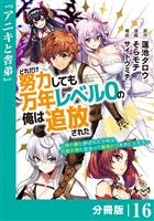 どれだけ努力しても万年レベル０の俺は追放された～神の敵と呼ばれた少年は、社畜女神と出会って最強の力を手に入れる～【分冊版】（ノヴァコミックス）１６