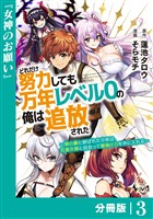 どれだけ努力しても万年レベル０の俺は追放された～神の敵と呼ばれた少年は、社畜女神と出会って最強の力を手に入れる～【分冊版】（ノヴァコミックス）３