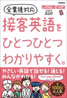 接客英語をひとつひとつわかりやすく。