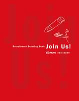 Recruitment Branding Book ”Join Us！”