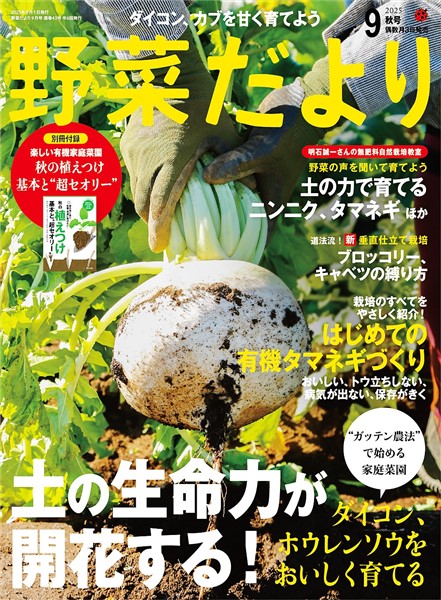 野菜だより (2025年9月号)
