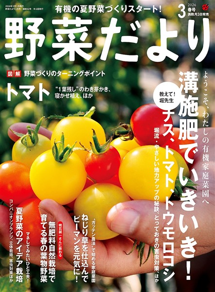 野菜だより (2026年3月号)