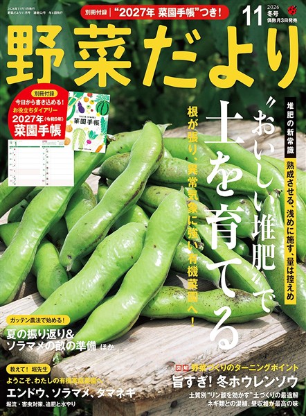 野菜だより (2026年11月号)